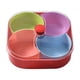 thumbnail image 2 of Aparatos de cocina, accesorios de cocina, utensilios de cocina, herramientas de cocina, caja de frutas secas de colores, compartimento de plástico, caja de dulces, cuadrados redondos, platos de dulces, 2 of 6