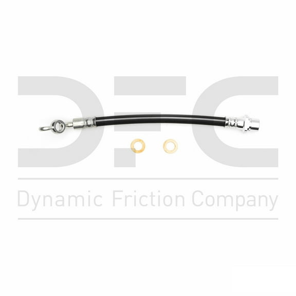 Rear Left Dynamic Friction Company Brake Line Hose 350-76244 For 2009-2010 Pontiac Vibe, 2009-2013 Toyota Matrix