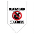 thumbnail image 1 of Backyard Sécurité Écran Impression Bandana Blanc Grand, 1 of 2