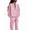 Pink, variant on Women 2 Piece Outfits Fall Fashion Airport Wide Leg Pants Lounge Set Leisure Travel Vacation Sweatsuits Pink XL