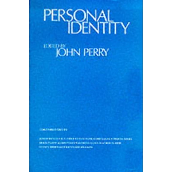 Pre-Owned Personal Identity: Volume 2 (Paperback) by John Perry