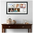 thumbnail image 2 of ArtToFrames Collage Photo Picture Frame with 6 - 5x7" Openings, Framed in Black with Light Cream and Black Mats (CDM-3926-93), 2 of 8