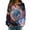 C-Dark Blue38, variant on DHFJKG Long Sleeve Shirts For Women Sweaters Galaxy Printed Knit Pullover Ribbed Casual Loose Fit Crewneck Soft Blouse Stylish Tops