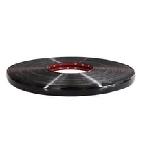 Automotive Trim Body Side Moulding Strip, Self Adhesive, Scratchproof, 8mm Wide, 12 ft, Black