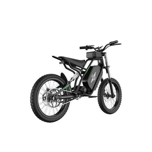 Freego Electric Motorcycle Bike for Adults, Dual-Mode Electric Dirt Bike 3000W(Peak) Mid-Drive Motor with 60V25Ah Battery & 17x3 Tire