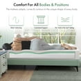 thumbnail image 4 of King Mattress Bed in a Box, 12" Cooling Green-Tea Gel Memory Foam Mattress with Graphene Fabric Cover, 4 of 7
