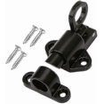 thumbnail image 1 of 4 Pack Black Aluminum Alloy Security Automatic Window Gate Lock Spring Load Bolt Latch, 1 of 4