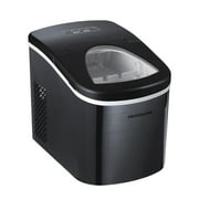 Frigidaire 26 lb. Bullet Ice Maker, Countertop Ice Machine with LED Control Panel, Black Stainless Steel