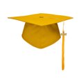 thumbnail image 1 of Hioecau Graduation Cap with Tassels Elastic Closure Adjustable Fit Sturdy Board Ceremony Party Bachelor Hat Celebration Decor, 1 of 8