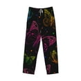 thumbnail image 4 of Balery Butterfly print Men's Pajama Pants,Ultra Lightweight Pjs,Lounge Pant-Small, 4 of 9