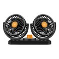 thumbnail image 1 of Kenally Ventilador de refrigeración para coche eléctrico Dispositivo de ventilación para salpicadero delantero Interior giratorio de 360 ​​grados Accesorios para motos 24V Naranja Kenally VI015326-02B, 1 of 6