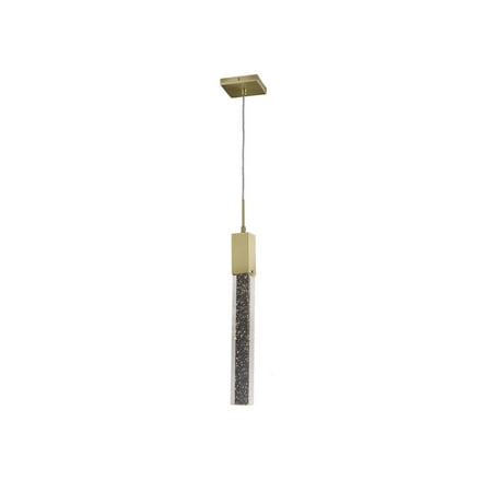 

Avenue HF19011GLBB One Light Pendant Glacier Avenue Brushed Brass