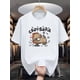thumbnail image 1 of Men's Capybara Graphic Tee - Casual & Comfortable Short Sleeve Cotton T-Shirt, Machine Washable, Relaxed Fit for Casual Attire, Everyday T-shirt | Cartoon Animal Design | Cotton Blend Tee, Comfy Tee, 1 of 6