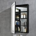 thumbnail image 2 of 24 in. W x 36 in. H Rectangular Frameless Mount LED Lighted Medicine Cabinet with Mirror, 2 of 5