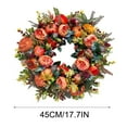 thumbnail image 2 of Harpi 18 Inch Spring Wreaths for Front Door Clearance, Greenery Summer Wreath, Colorful Decorative Garland, Home Decoration, and Ornaments, Suitable for Decoration In Multiple Scenarios, 2 of 7