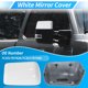 thumbnail image 3 of 2Pcs Tapa de Espejo Blanco para Ford F250 F350 F450 F550 Super Duty 2008-2016 Cubierta de Espejo de Puerta Exterior para Ford F-150 2013-2014 Reemplazo No.7C3Z17D742A/7C3Z17D743A, 3 of 7