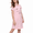 Pink Eyelash, variant on Oudiya Girls Short Sleeve Nightgowns Soft Print Pajamas Sleepwear Nighties for Kids 4-12