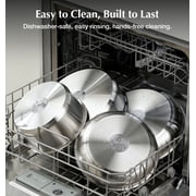 Koch Systeme CS 11 Piece Stainless Steel Cookware Set with Removable Handle