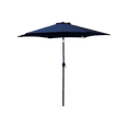 thumbnail image 4 of 9FT Outdoor Patio Umbrella, Outdoor Table Umbrella with Crank and Push Button Tilt, Yard Umbrella for Garden, Pool, Backyard, Balcony, Deck, 4 of 6