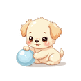 thumbnail image 6 of cartoon Dog Stickers, Waterproof Dog Sticker for Water Bottle Laptop Phone Cases Planner Skateboard Luggage Helmet Party Favor Decor, Ideal for Adults Teens Teacher Rewards, 6 of 9