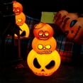 thumbnail image 6 of CASAFUN Halloween Horror Pumpkin Lights, Halloween Decorations, Outdoor Pumpkin Lantern Props Decorations, Halloween Lighted Decoration, for Indoor and Outdoor Halloween Holiday Party Decor, 6 of 8