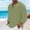 (Casual 135)Army Green, variant on DayScoop Mens Casual T-shirt Fashion T Shirt Long Sleeve Summer Man Solid-color Sleeves Lazy Beach Half-buttoned Cardigan Tops Tees