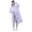 Purple, variant on JOANKDMI Waterproof Rain Jacket Women Reusable Long Rain Poncho Lightweight Rainwear with Drawstring Hood Elastic Cuffs Portable Emergency Raincoats for Travel Theme Park