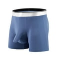 thumbnail image 2 of kpoplk Men's Mesh Boxer Briefs Cooling Breathable Sports Underwear Blue,3XL, 2 of 4