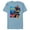Ocean Blue, variant on Marvel Studios X-Men ’97 Cyclops Optic Blast Action Panels- Short Sleeve Blended T-Shirt for Adults - Customized-Yellow