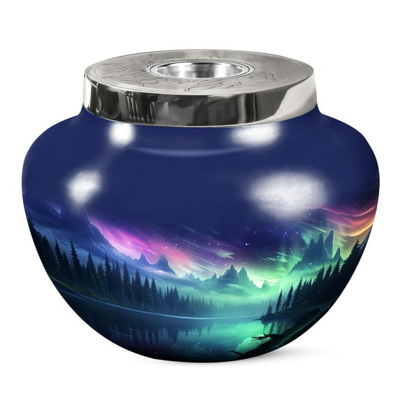 KARYLIZ Aurora Cremation Urns For Human Ashes - Burial Urn For Ashes - Funeral Urns For Human Ashes (Size - 10 INCH)