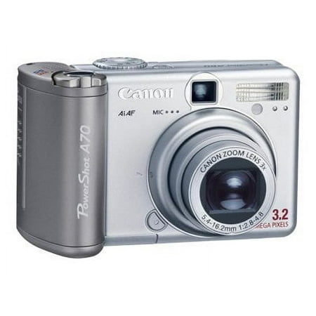 Canon PowerShot A70 - Digital camera - compact - 3.2 MP - 3x optical zoom