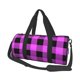 thumbnail image 1 of Easygdp Purple Black Buffalo Plaid Bolsa de Viaje, Bolsa de Mano, Bolsa de Gimnasio, Bolsa de Equipaje para Viaje, 1 of 6