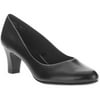 George Womens Classic Mid-Heeled Pump Dress Shoe