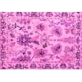 thumbnail image 1 of Ahgly Company Indoor Rectangle Abstract Pink Modern Area Rugs, 2' x 3', 1 of 4
