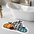 thumbnail image 1 of Ltdhehe Fall Bathroom Rug Fall Rug For Bathroom Truck Bath Mat Autumn Pumpkin Decoration Soft Non Slip Bath Mat, 1 of 1