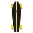 thumbnail image 2 of Yocaher Longboard complete Micro Cruiser 25" x 6.5" w/Premium Black grip tape, heavy duty Aluminum Alloy truck, 62mm Wheels, ABEC -9 Bearings - Wander Golem, 2 of 7