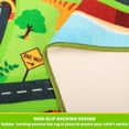 thumbnail image 3 of Kids Carpet Playmat Rug,200X150 CM Dinosaur Car Rugs for Kids Toy Cars,Non Slip Dino Safari Road Map Kids Rug for Playroom Bedroom Boys,Kids Play Mat Road Rug,Track Rug Car Play Carpet for Kids, 3 of 7