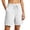 White, variant on Axiiglly Cotton Shorts for Women Drawstring High Waist Workout Shorts Solid Color Casual Loose Summer Outdoor Shorts for Holidays S-3XL