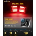thumbnail image 4 of Kit de Luces para Remolque Inalámbrico Magnético PARTSam 58 LED IP67 10-30V, 4 of 7