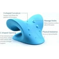 thumbnail image 3 of Neck and Shoulder Relaxer, C Shaped Comfortable Cervical Neck Traction Device, Neck Posture Corrector Chiropractic Pillow, 3 of 5