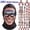 D, variant on Old Man Ski Mask Funny Realistic Face Ski Mask 3D Print Windproof Balaclava - Winter Face Mask Warm Windproof Face Cover Novelty Neck Coverage for Skiing Snowboarding Outdoor Parties - B - Akmoler