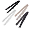 thumbnail image 4 of 4pcs Faux Fur Ribbons Fabric Fur Fabrics DIY Crafts Fluffy Strips, 4 of 8