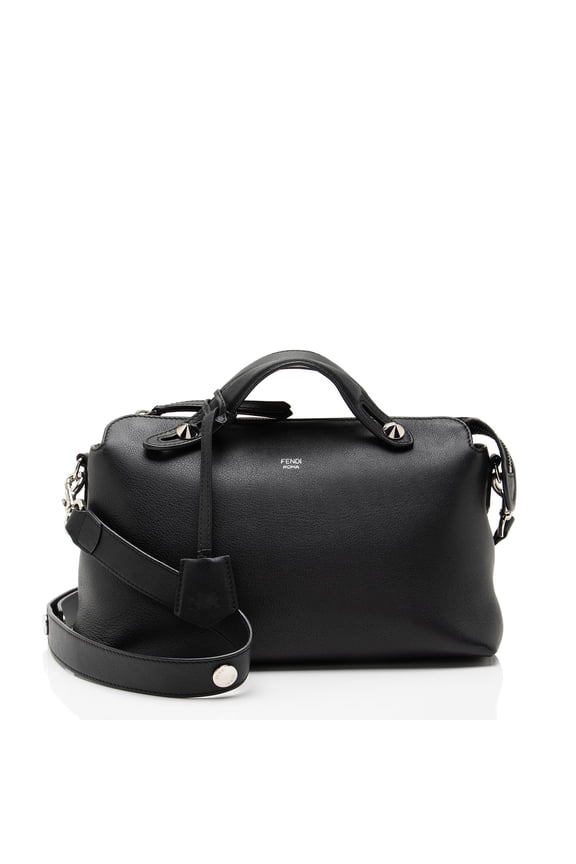 Pre-Owned Fendi Calfskin By The Way Small Boston Bag