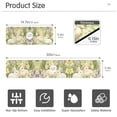thumbnail image 3 of Yayeee Faucet Mat for Kitchen Sink 14.7" Diatomite Long Splash Guard Pad, Yellow Floral Rabbit, 2 Pack, 3 of 7