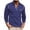 #0150-Navy, variant on Betivan Men's Henley Shirts Long Sleeve Turndown Collar T-Shirt Casual Stylish Pullover Shirt with Pocket for Outdoor/Daily/Casual/Work