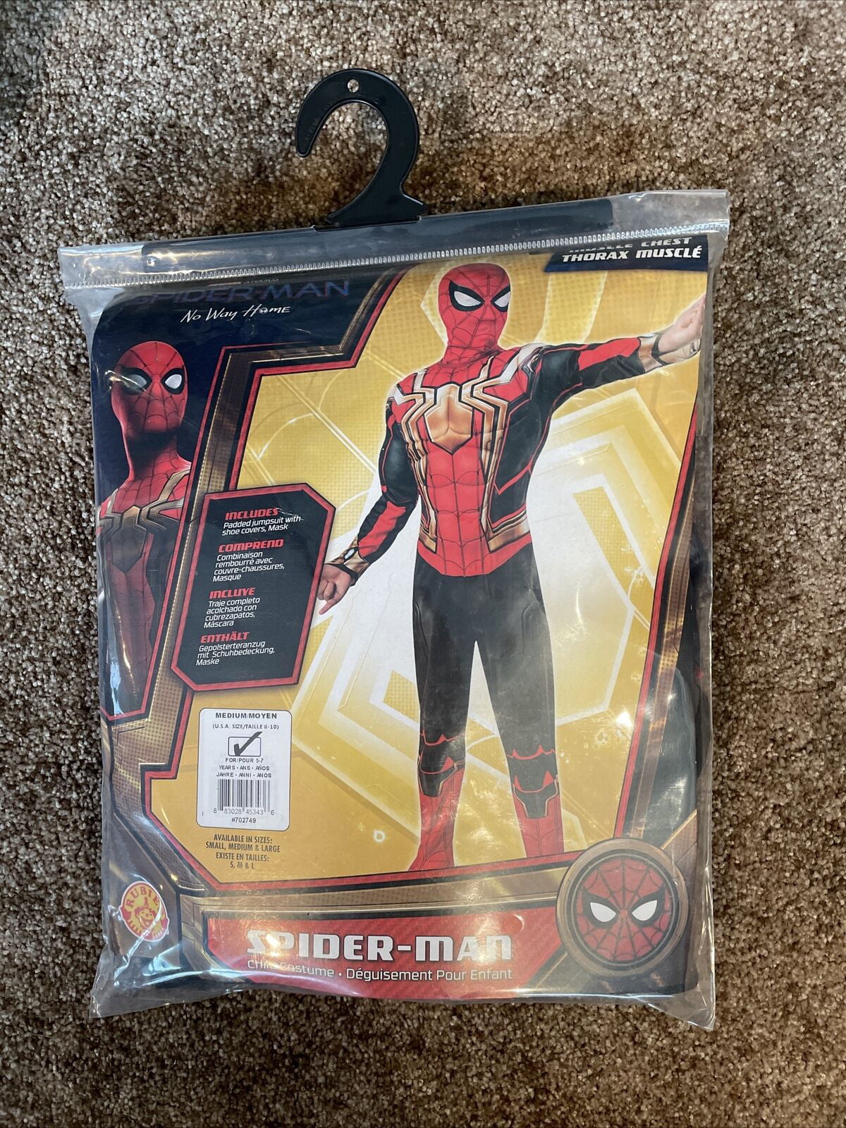 Rubies - Costume Spiderman - Costume Iron Spider Enfant - bleu