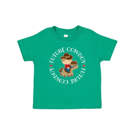 

Inktastic Future Cowboy Boys Western Outfit Gift Baby Boy T-Shirt