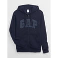 thumbnail image 3 of Sudadera GAP con Capucha y Cierre, Lana, Azul Marino, Talla XL, 3 of 4