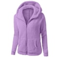 thumbnail image 5 of Girls Boys Zip up Sherpa Coat Kids Thick Comfy Polar Fleece Jacket with Pocket Winter Solid Color Sweatshirt Jacket Tops, 5 of 6