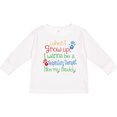 thumbnail image 3 of Inktastic Respiratory Therapist like Daddy Boys or Girls Long Sleeve Toddler T-Shirt, 3 of 5